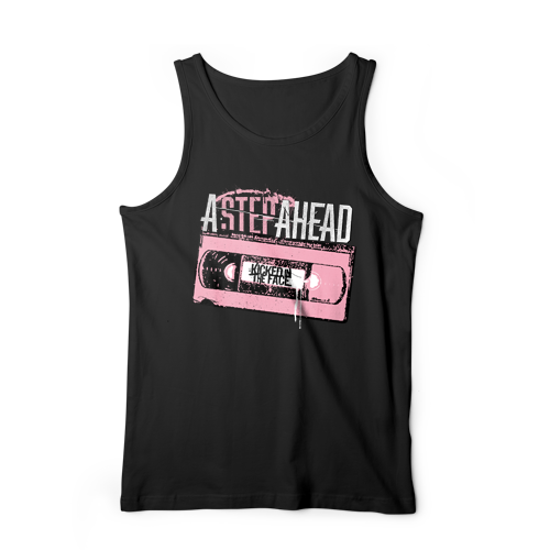 Kicked in the Face - Black Tank Top