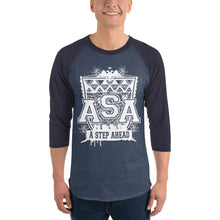 Load image into Gallery viewer, ASA Crest - 3/4 Sleeve Baseball Tee