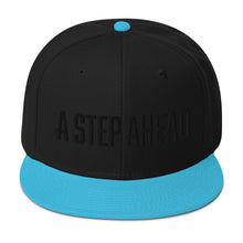 Load image into Gallery viewer, A Step Ahead - Snapback Hat (Black Thread)